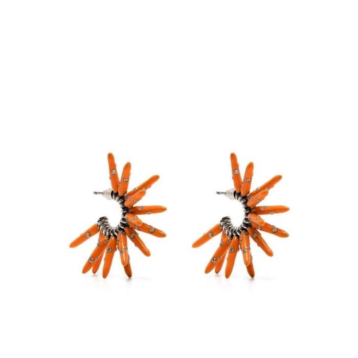 보테가베네타 여성 귀걸이 sterling silver&amp;orange Cone hoop earrings 18447116_699229VBOB8이끌라보테가베네타
