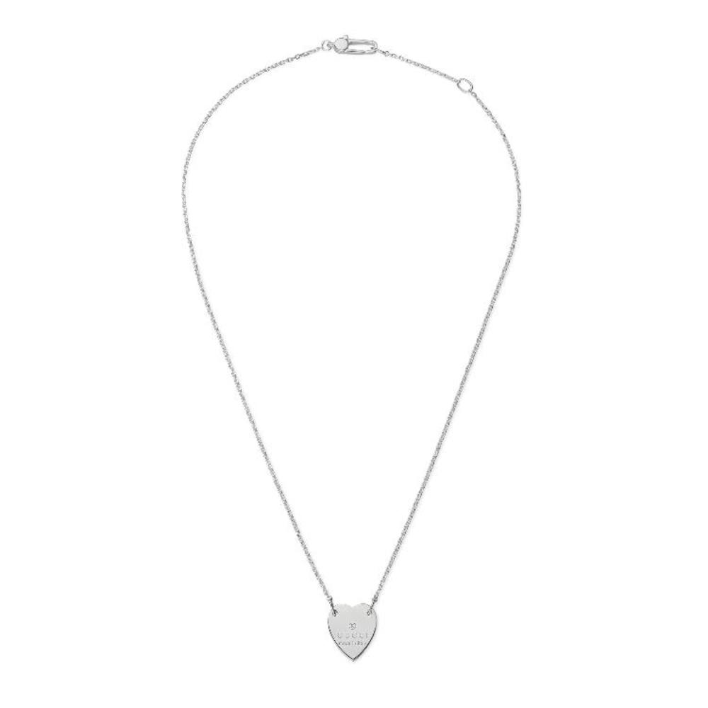 구찌 여성 목걸이 223512 J8400 8106 Trademark necklace with heart pendant이끌라구찌