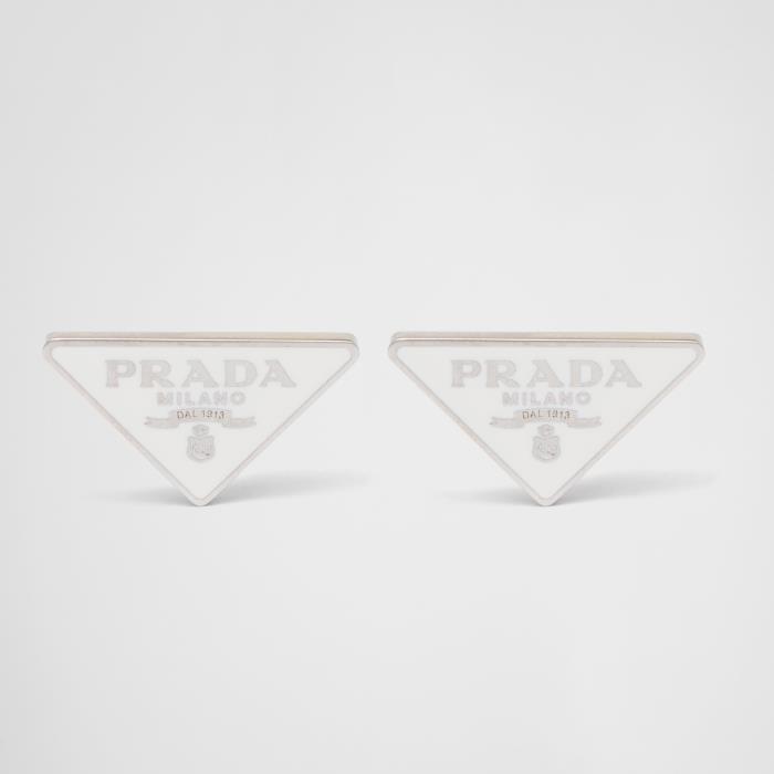 프라다 여성 귀걸이 1JO720_2DSP_F0009 Prada Symbole earrings이끌라프라다