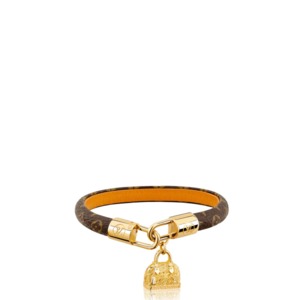 Louis Vuitton Empreinte Chain Bracelet Pink Gold (Q95620, Q95619)