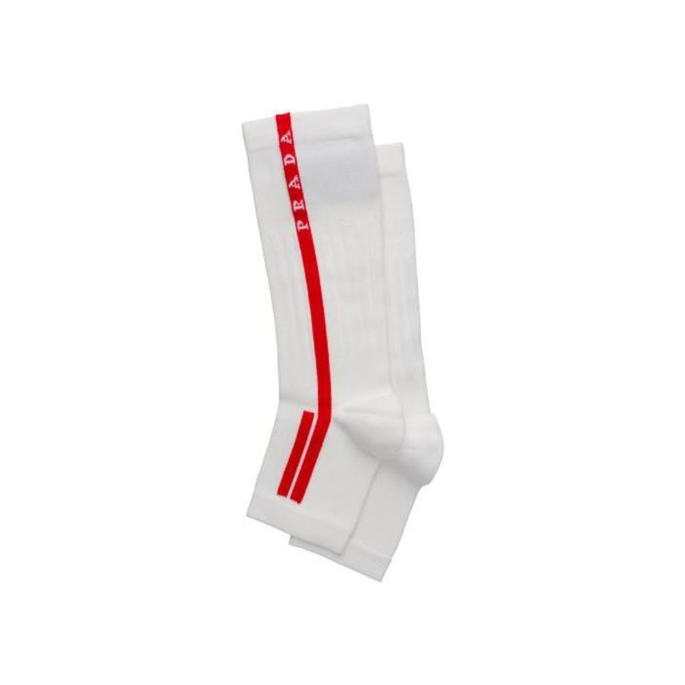 프라다 여성 양말 66409_1R9A_F0009_S_182 Technical nylon toeless socks이끌라프라다