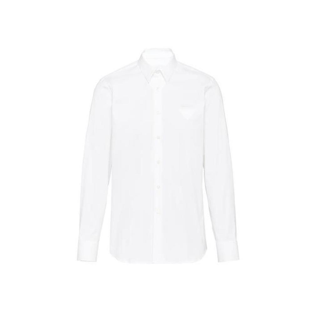 프라다 남성 셔츠 UCN259_F62_F0009_S_201 Stretch poplin shirt이끌라프라다