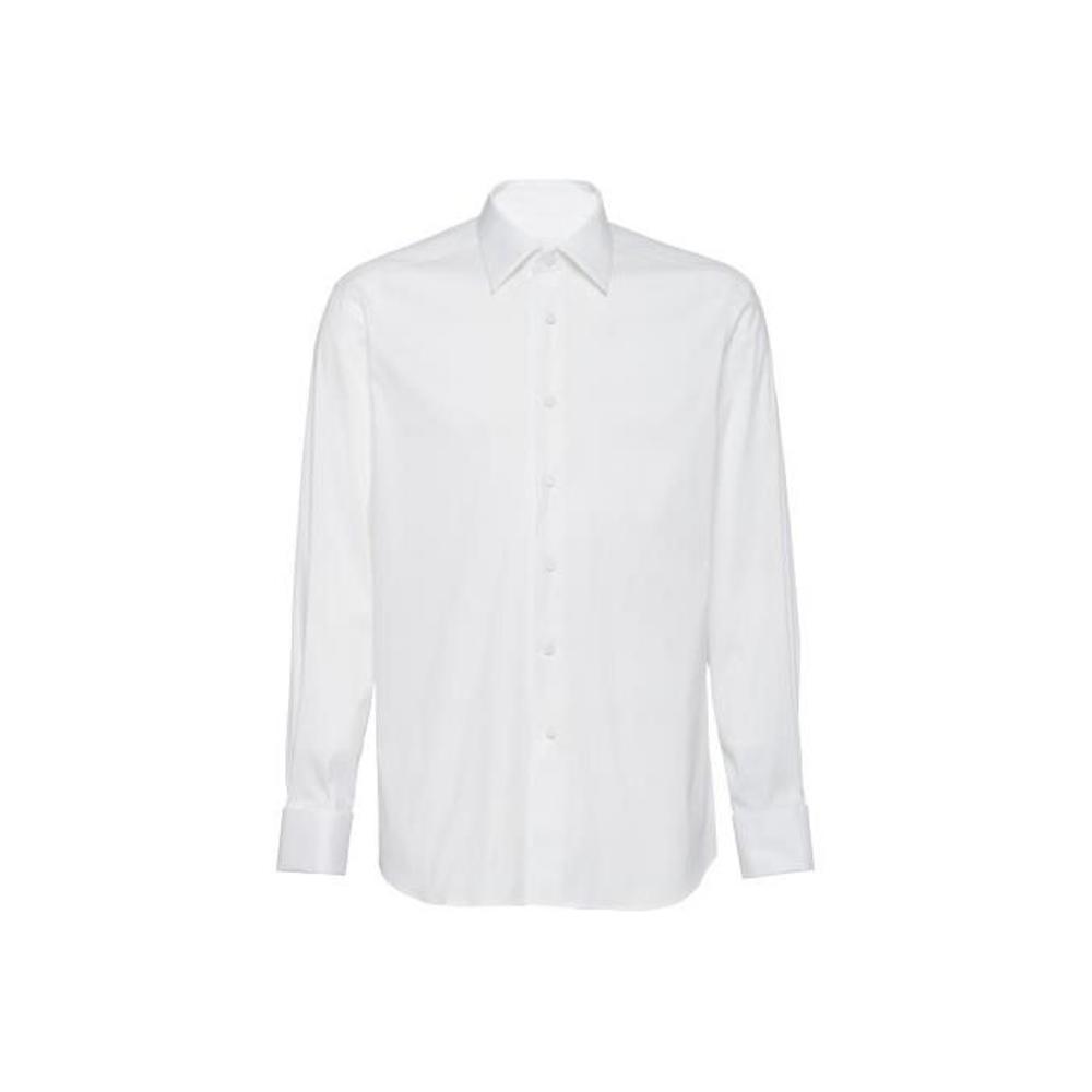 프라다 남성 셔츠 UCM492_U48_F0009 Stretch poplin tuxedo shirt이끌라프라다