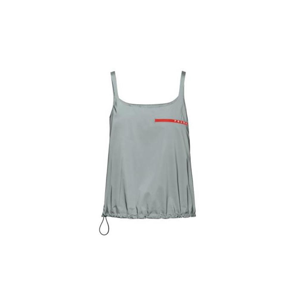 프라다 여성 티셔츠 맨투맨 24X674_1SA9_F01CA_S_191 Reflective fabric top이끌라프라다