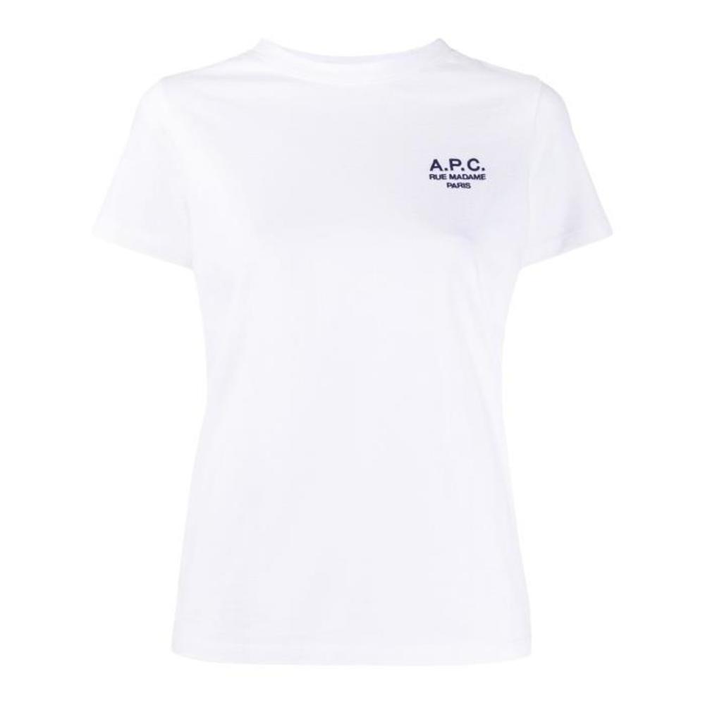 아페쎄 여성 블라우스 셔츠 자수 로고 반소매 티셔츠 COEAVF26842이끌라아페쎄