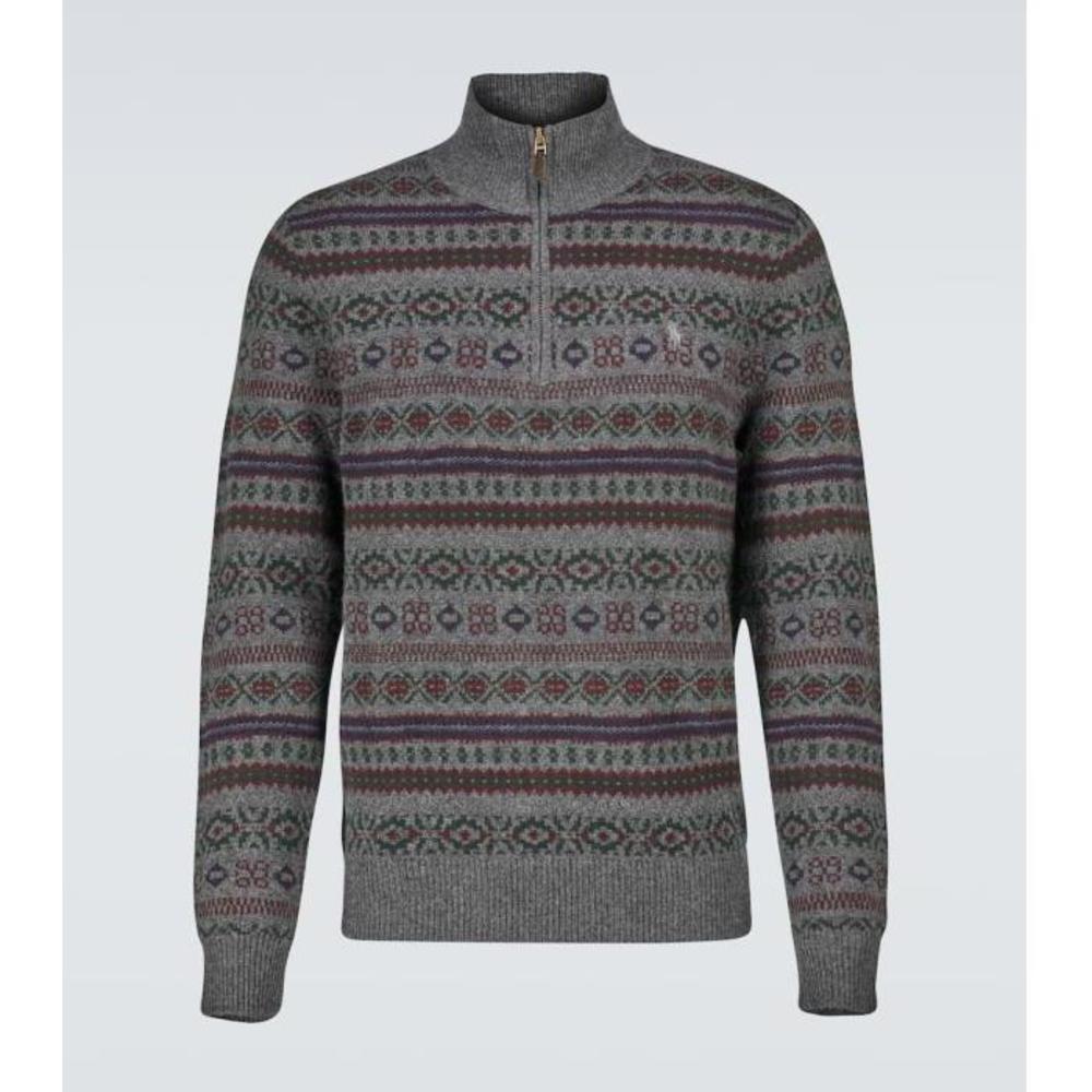 폴로랄프로렌 남성 니트웨어 Wool&amp;cashmere Fair Isle sweater P00593678이끌라폴로랄프로렌