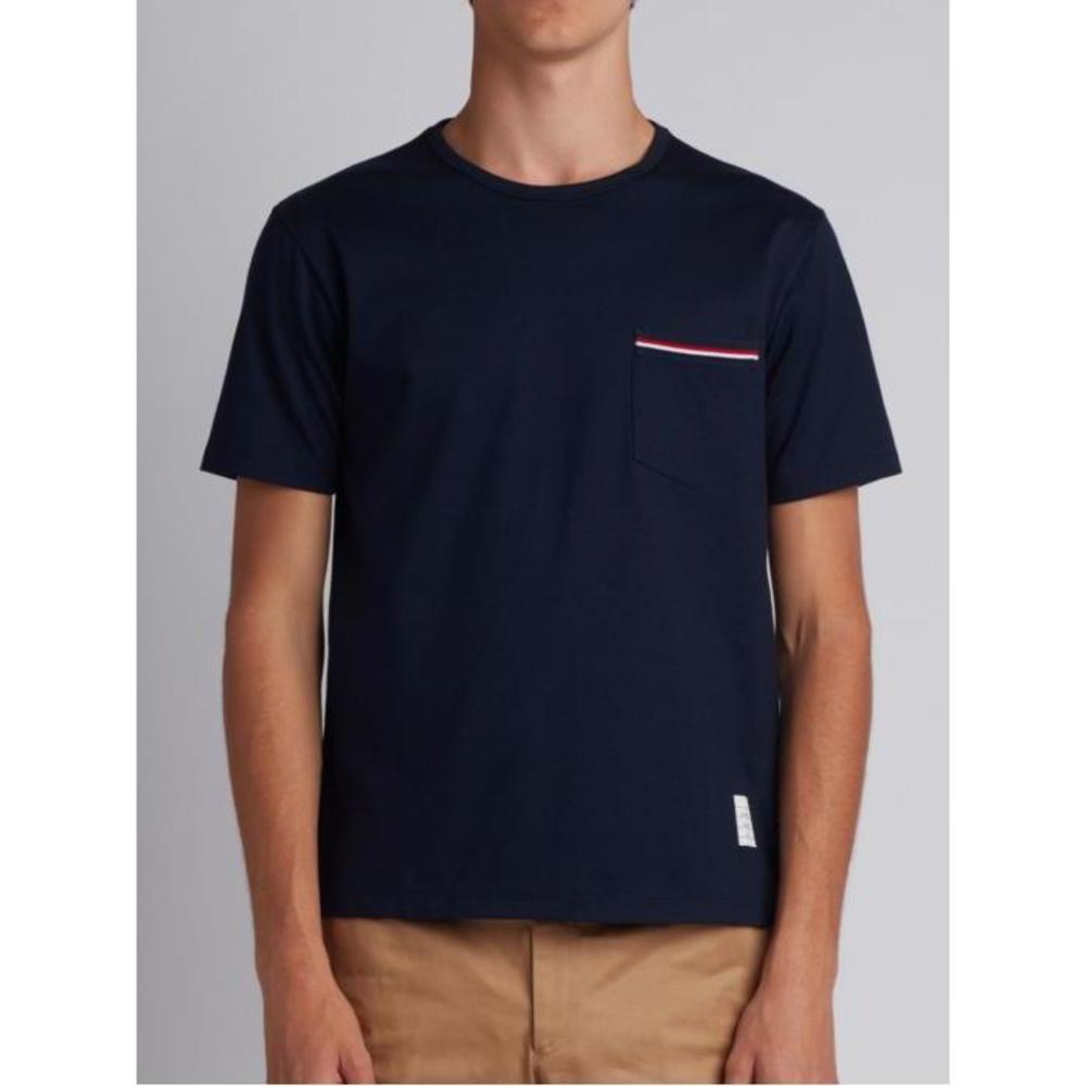톰브라운 남성 티셔츠 맨투맨 pocket cotton T Shirt FAC115A-F0032-740이끌라톰브라운