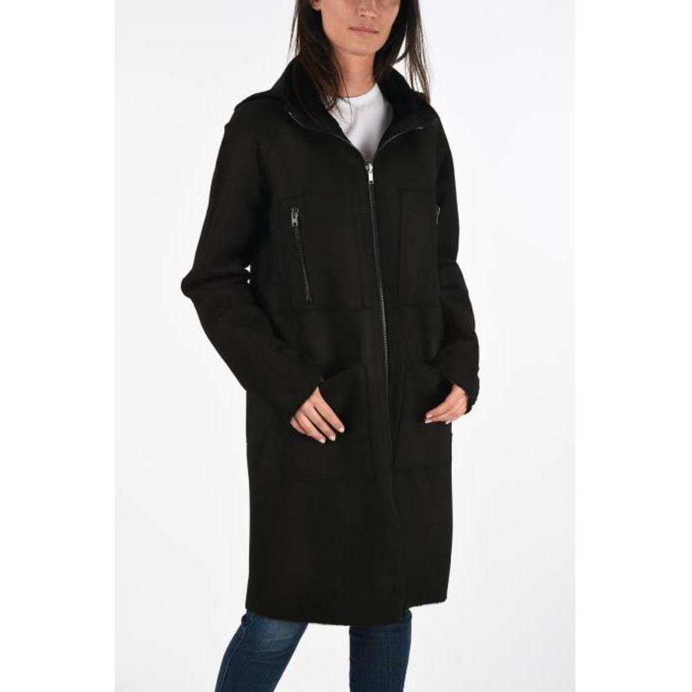 디젤 여성 코트 BLACK GOLD Leather LISTY A Coat P204106이끌라디젤