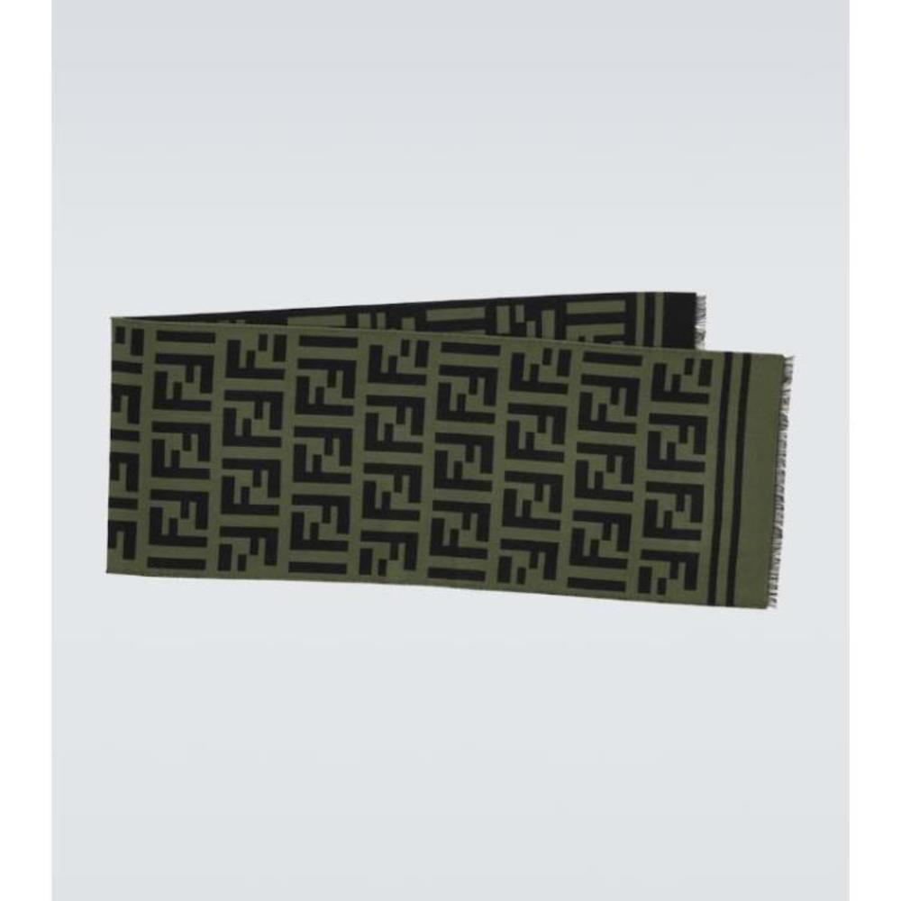 펜디 남성 스카프 숄 FF wool&amp;silk scarf P00557466이끌라펜디