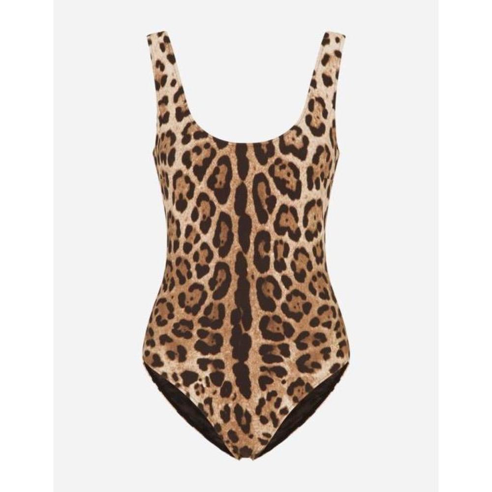 돌체앤가바나 여성 비치웨어 Leopard print one piece swimsuit O9A46JFSGDMHY13M이끌라돌체 앤 가바나