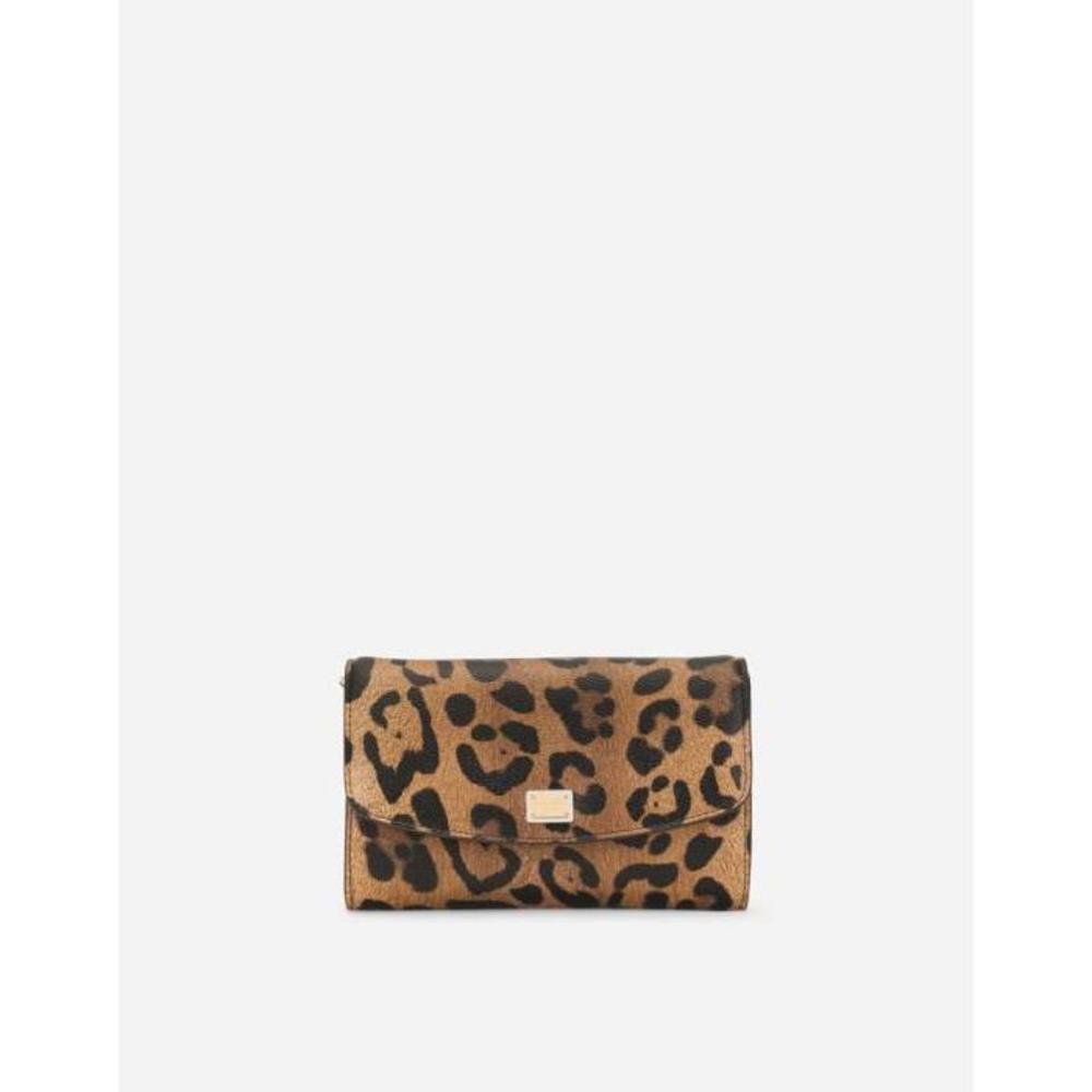 돌체앤가바나 남성 서류백 비즈니스백 Leopard print Crespo mini bag with branded plate BI1275AW384HYNBM이끌라돌체 앤 가바나