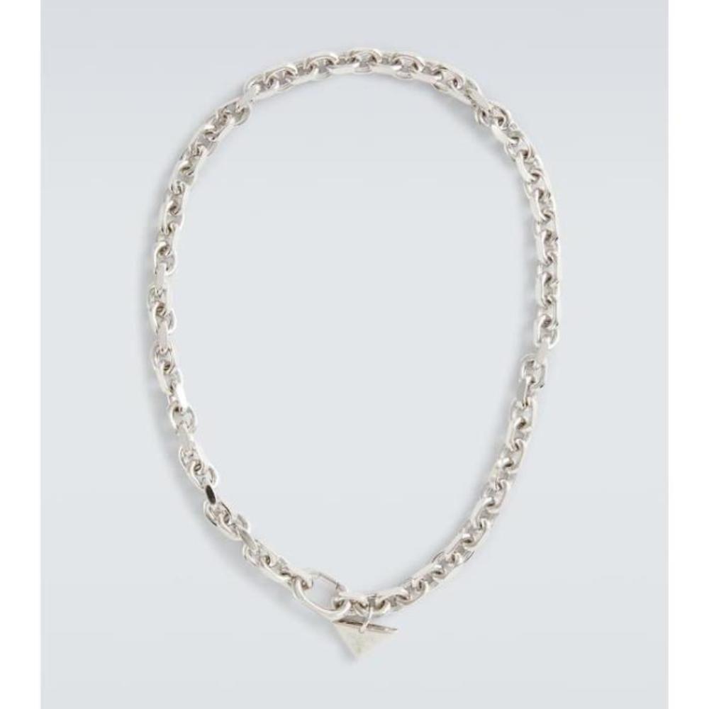 프라다 남성 목걸이 Sterling silver chain link necklace P00628638이끌라프라다