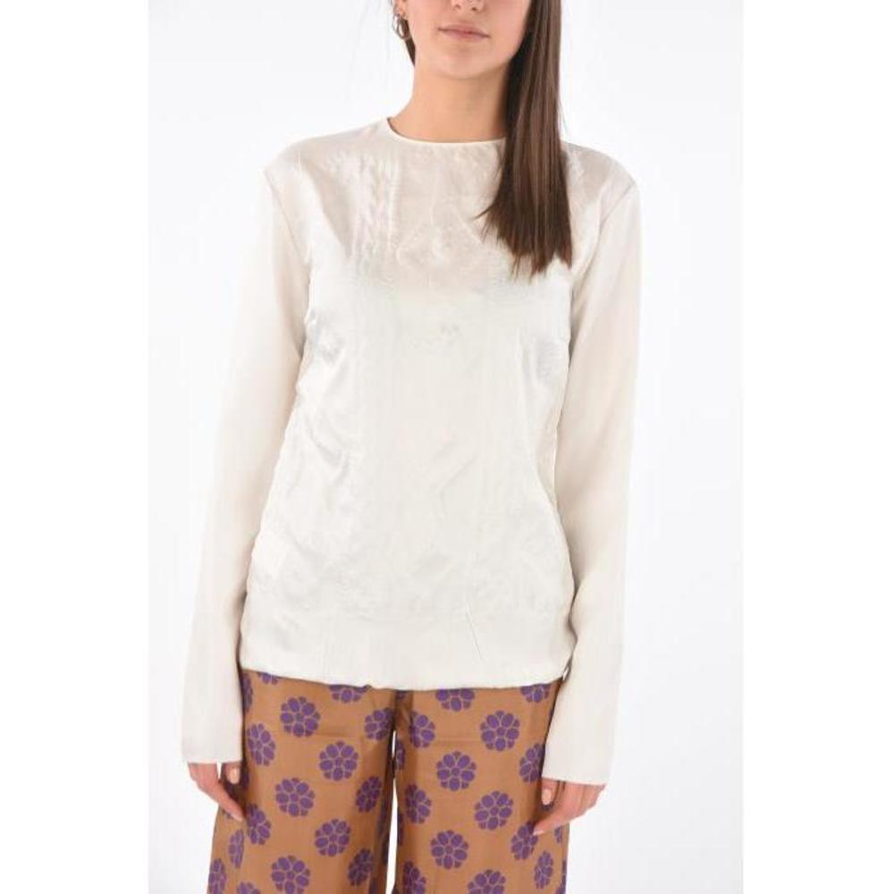 메종마르지엘라 여성 티셔츠 맨투맨 MM0 top with Embossed Pattern P373341이끌라메종마르지엘라