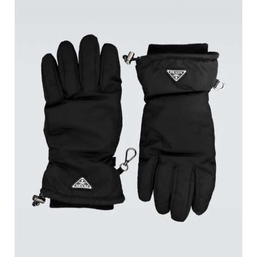 프라다 남성 장갑 Nylon gloves with logo P00494088이끌라프라다