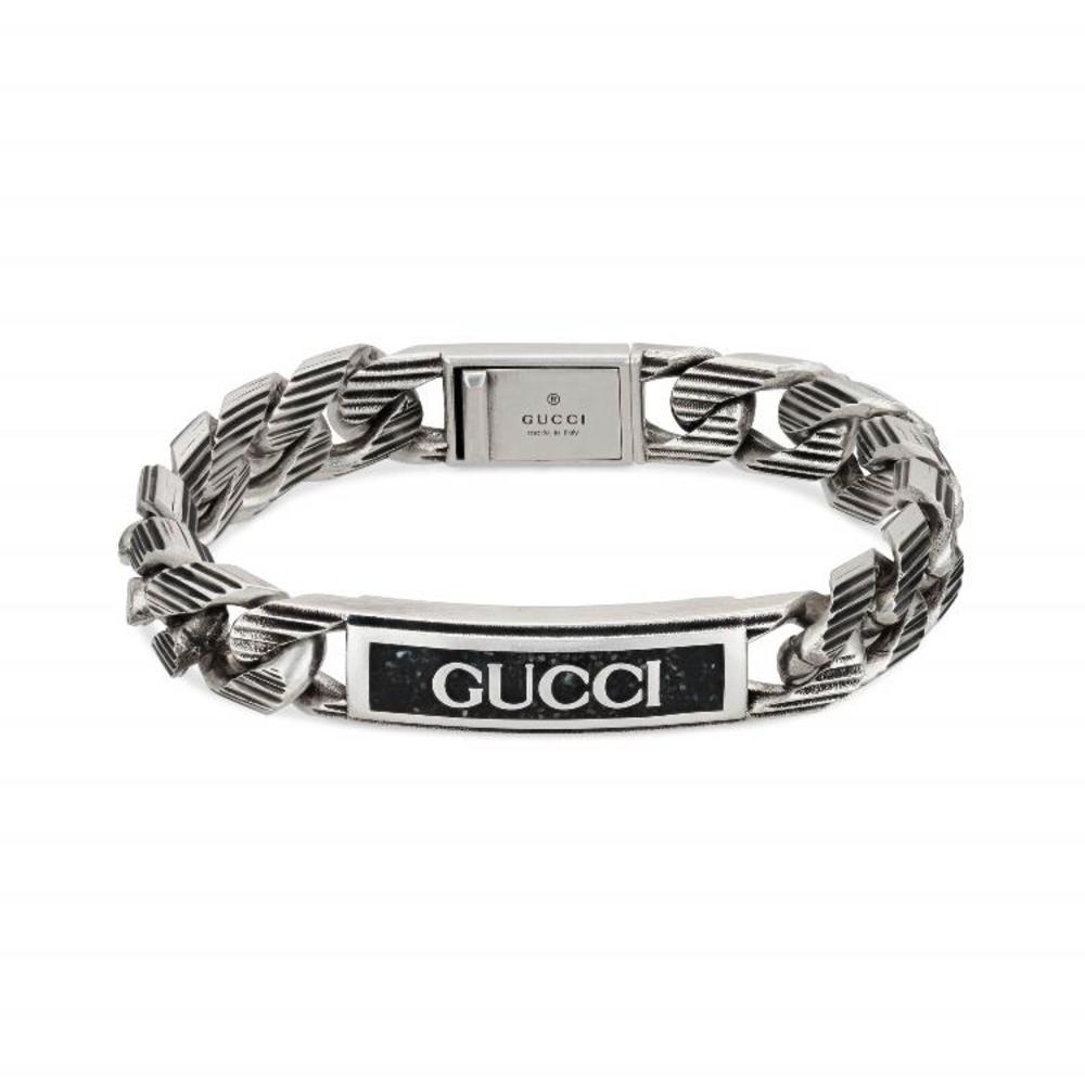 구찌 여성 팔찌 701625 J8410 1064 Gucci logo thin enamel bracelet이끌라구찌