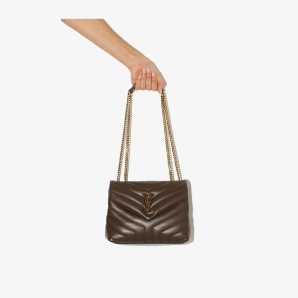[공동구매]생로랑 여성 숄더백 크로스백 Brown Loulou small leather shoulder bag 16634432_494699DV727이끌라생로랑