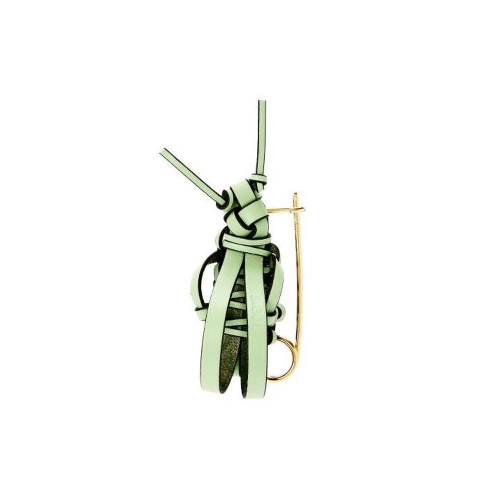 로에베 여성 키링 가죽소품 Grasshopper pin charm in calfskin&amp;metal Jade C621232X87이끌라로에베