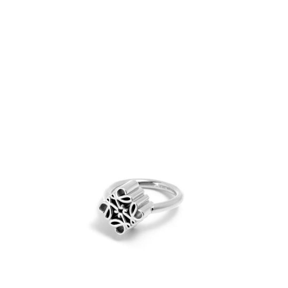 로에베 여성 반지 Single Anagram ring in sterling silver Silver J821305X04이끌라로에베