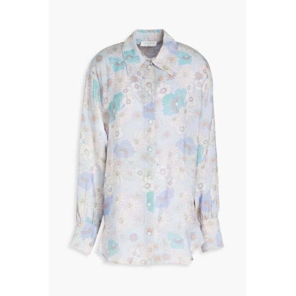 산드로 여성 블라우스 셔츠 Melisse floral print crepe shirt 38063312419976147이끌라산드로