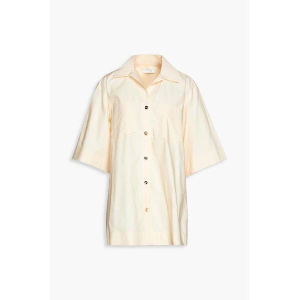 산드로 여성 블라우스 셔츠 Abby organic cotton poplin shirt 38063312419968176이끌라산드로