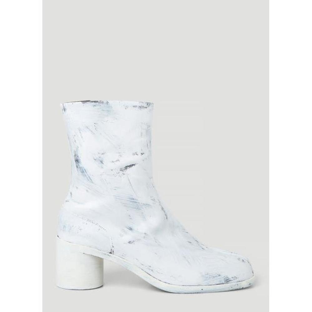 메종마르지엘라 남성 부츠 Tabi Painted Ankle Boots in White mla0145026wht이끌라메종마르지엘라