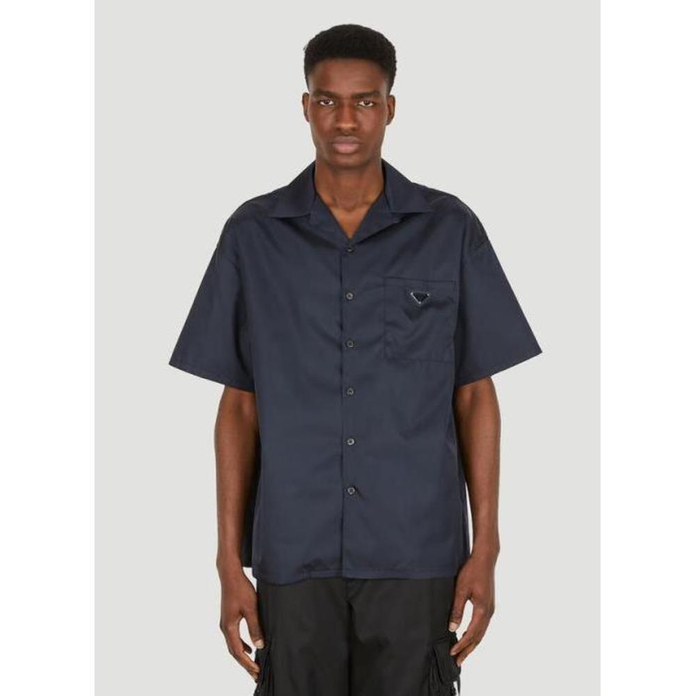 프라다 남성 셔츠 Re Nylon Shirt in Blue pra0149020blu이끌라프라다
