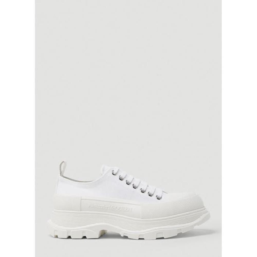 알렉산더맥퀸 남성 구두 로퍼 Tread Slick Lace Up Shoes in White amq0149029wht이끌라알렉산더 맥퀸