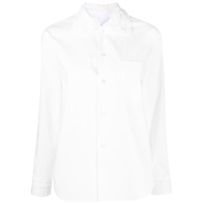 Comme des Garçons TAO 여성 블라우스 셔츠 레이스 칼라 셔츠 TIB008이끌라꼼데가르송