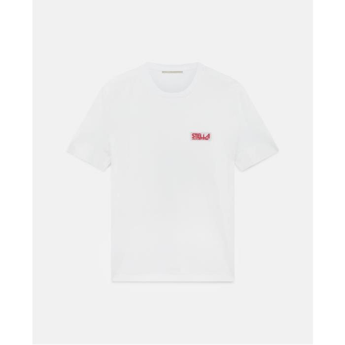 스텔라맥카트니 여성 티셔츠 맨투맨 Logo Cotton T Shirt 603736SPW039000이끌라스텔라 맥카트니