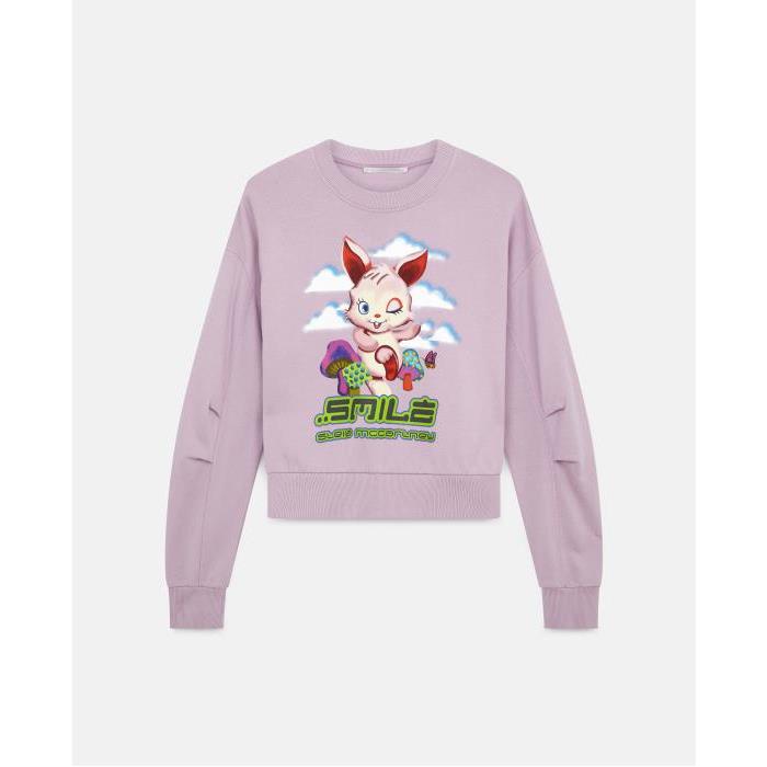스텔라맥카트니 여성 티셔츠 맨투맨 Bunny Print Sweatshirt 604390SPW435601이끌라스텔라 맥카트니
