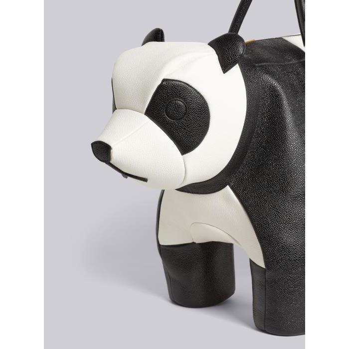 톰브라운 남성 토트백 탑핸들백 Black&amp;White Pebble Grain Leather Panda Bag MAG338A-00198-980이끌라톰브라운