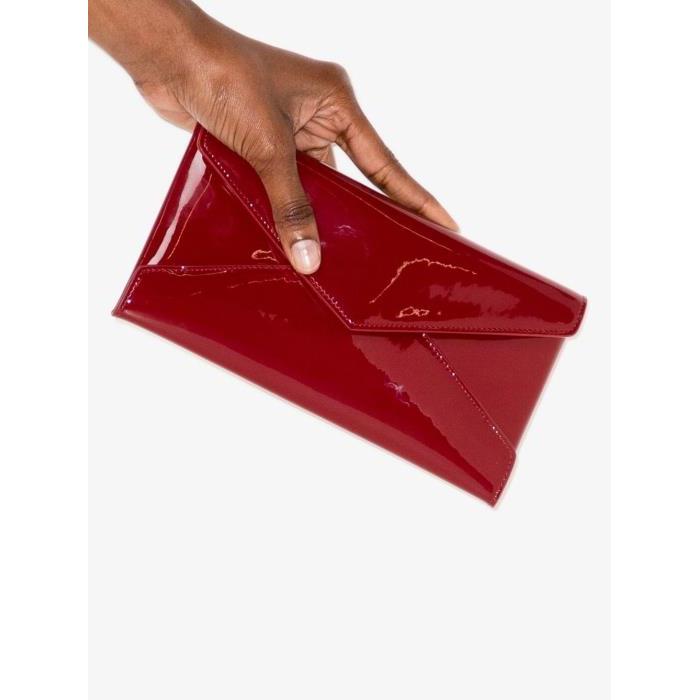 생로랑 여성 클러치 미니백 Red Paloma Patent Leather Envelope Pouch Bag 17665550_698224B870W이끌라생로랑