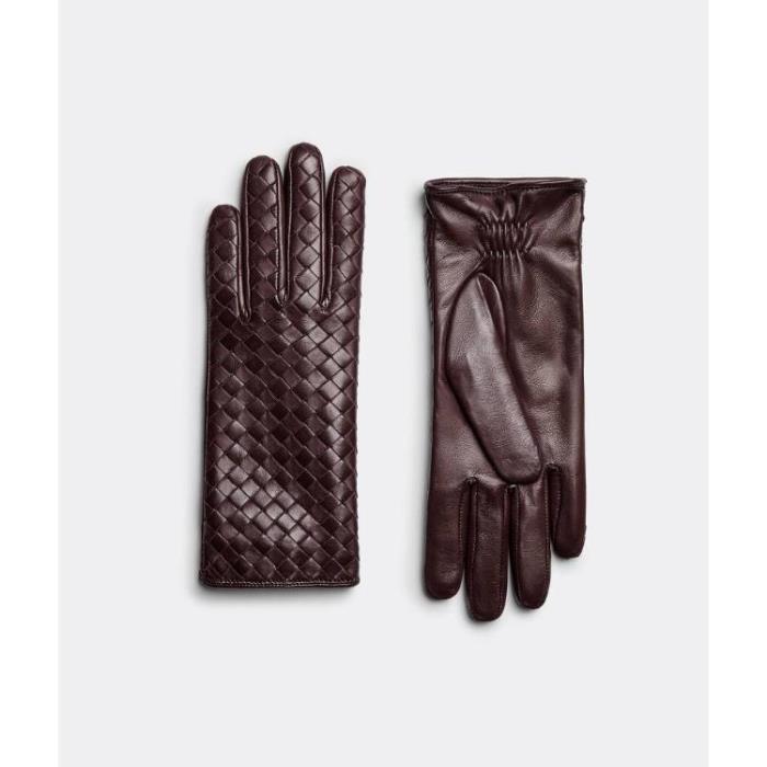 보테가베네타 여성 장갑 Intrecciato Leather Gloves 690339VZQO12148이끌라보테가베네타