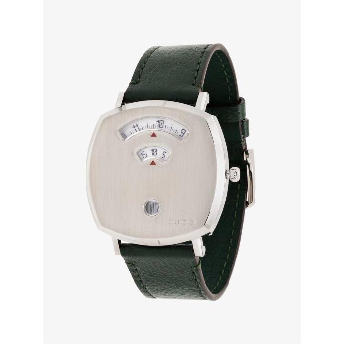 구찌 남성 시계 silver tone Grip leather watch 14540057_596514I18G0이끌라구찌