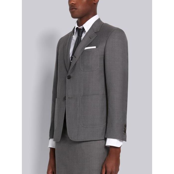 톰브라운 남성 자켓 블레이저 Medium Grey Super 120s Wool Twill Sack Jacket MJC010A-00626-035이끌라톰브라운