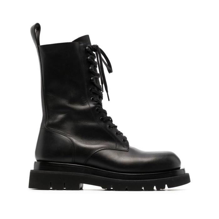 보테가베네타 남성 부츠 Black Lug Lace up Leather Boots 18611648_715516VBS501000이끌라보테가베네타