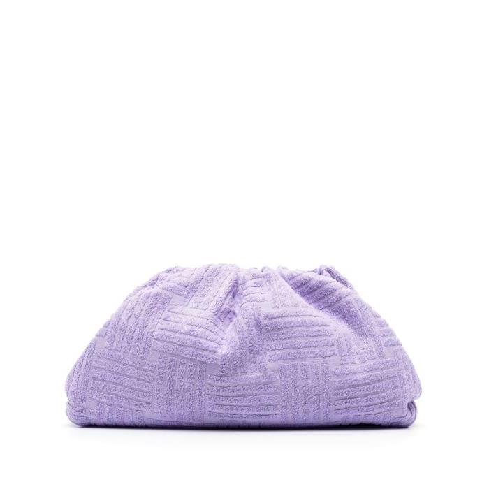 보테가베네타 여성 클러치 미니백 Purple Pouch Cotton Clutch Bag 18567634_576227V0HP0이끌라보테가베네타