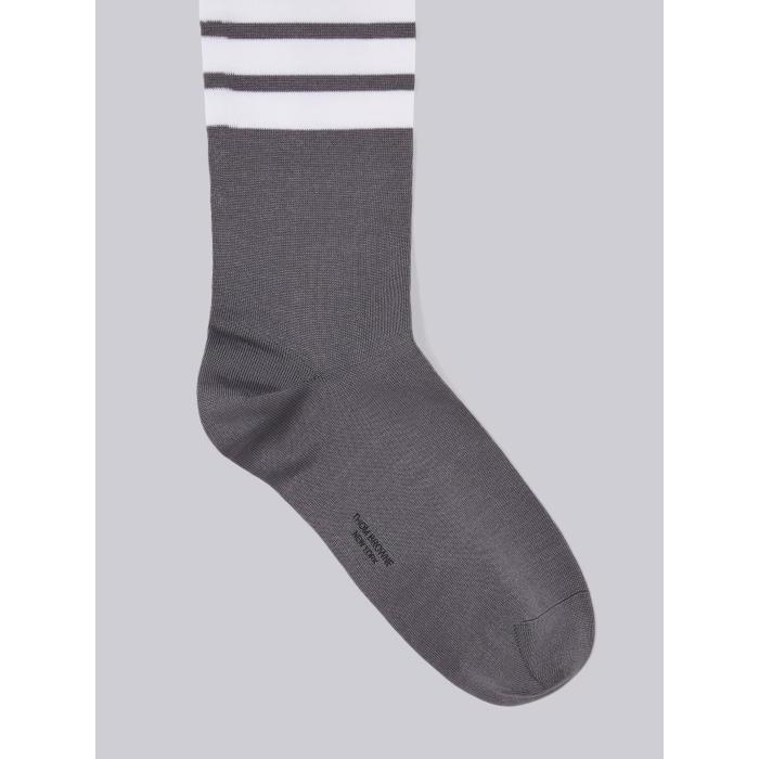 톰브라운 남성 양말 FAS020B-01690-035 4 bar stripe socks이끌라톰브라운