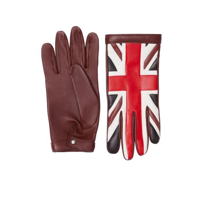 버버리 남성 장갑 Red Union Jack Panelled Gloves 18621364_8060774이끌라버버리