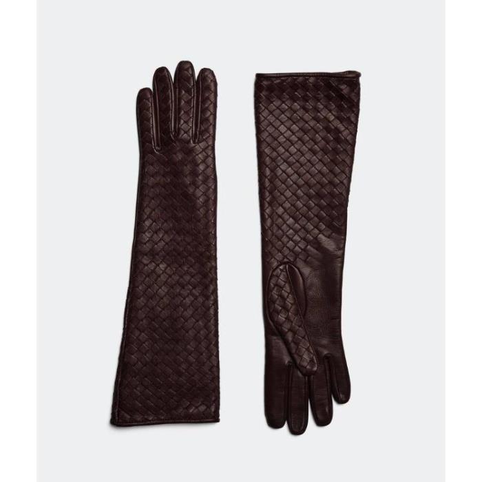 보테가베네타 여성 장갑 Intrecciato Leather Midi Gloves 715597V01712148이끌라보테가베네타