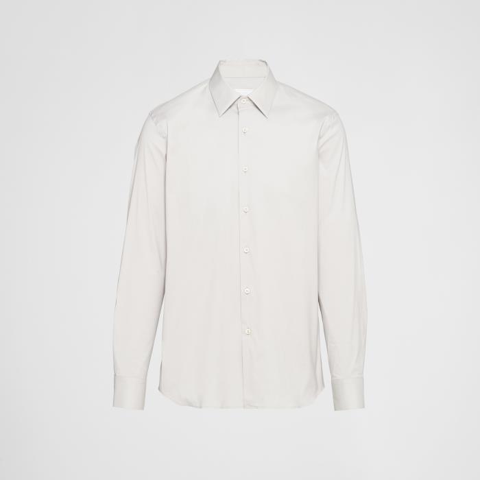 프라다 남성 셔츠 UCM608_F62_F0164 Stretch Poplin Shirt이끌라프라다