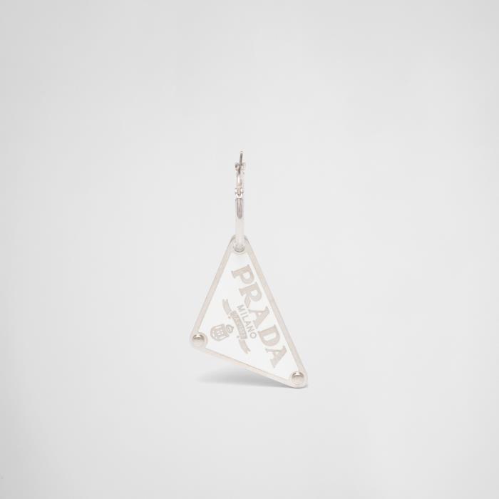 프라다 여성 귀걸이 1JO719_2DSP_F0009 Prada Symbole pendant right earring이끌라프라다