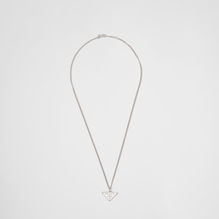 프라다 여성 목걸이 1JC826_2DSP_F0009 Prada Symbole necklace이끌라프라다
