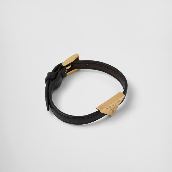 프라다 여성 팔찌 1IB341_053_F0002 Saffiano Leather Bracelet이끌라프라다