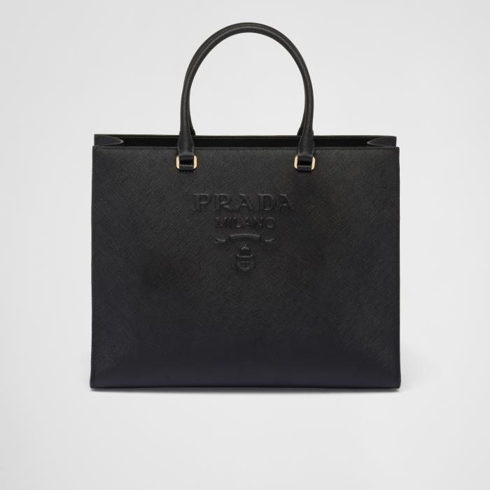 프라다 여성 토트백 탑핸들백 1BA335_NZV_F0002_V_XOA Large Saffiano leather handbag이끌라프라다