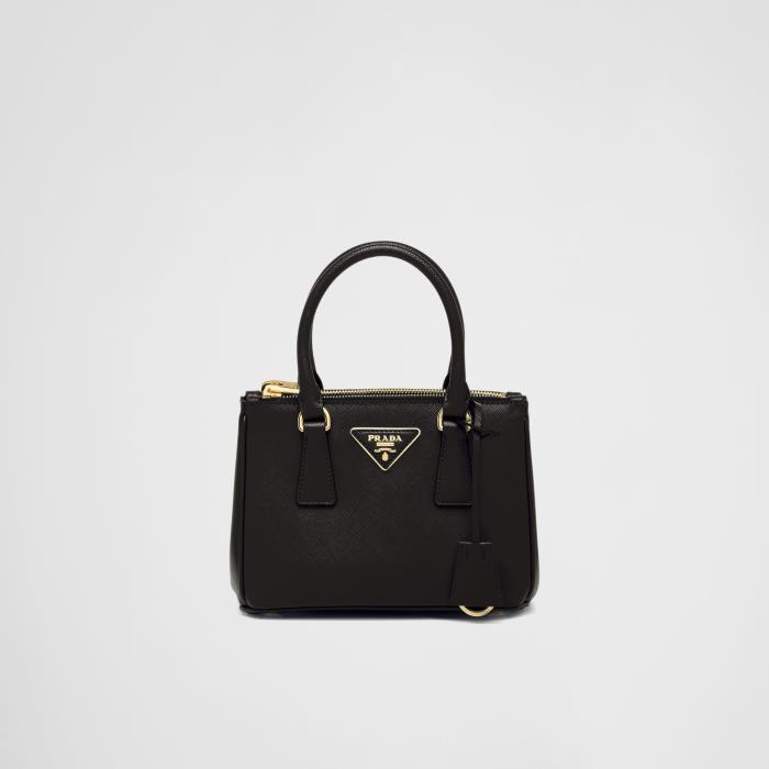 프라다 여성 클러치 미니백 1BA906_NZV_F0002_V_EOM Prada Galleria Saffiano leather mini bag이끌라프라다