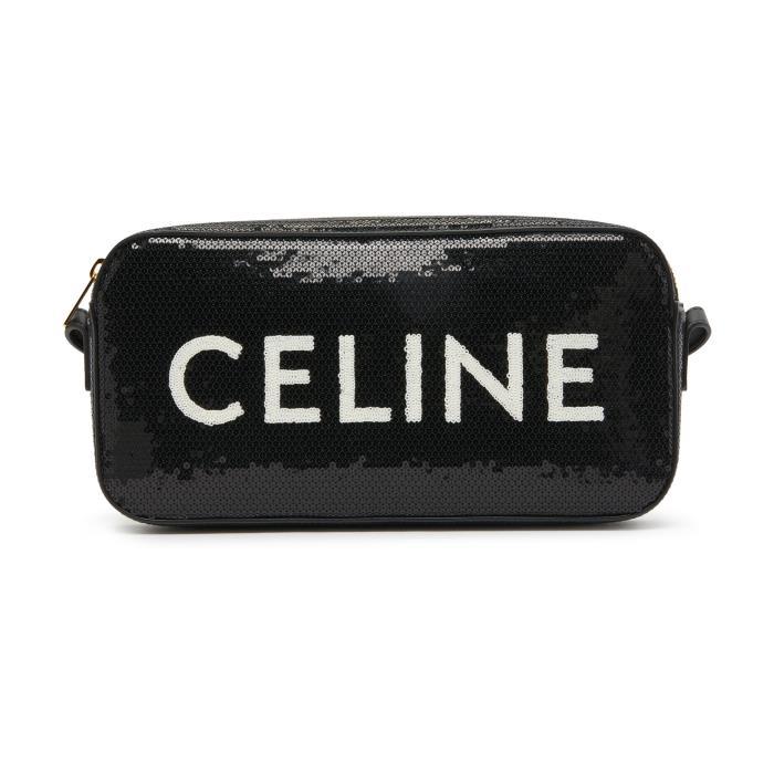 셀린느 여성 숄더백 크로스백 Celine 스팽글이 있는 Triomphe 가죽 카메라 숄더백 CELVH8Y6BCKZZZZZ00이끌라셀린느