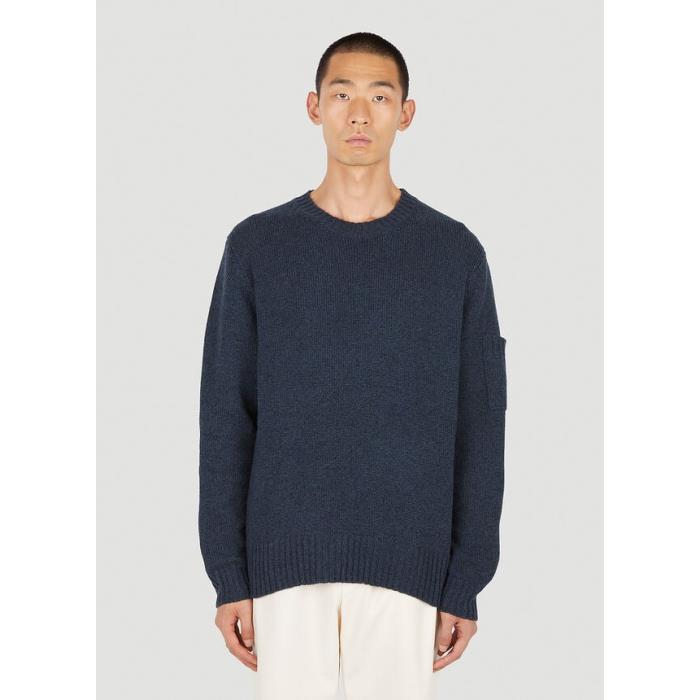 질샌더 남성 니트웨어 Sleeve Pocket Sweater J47GP0029 J14526 403이끌라질샌더