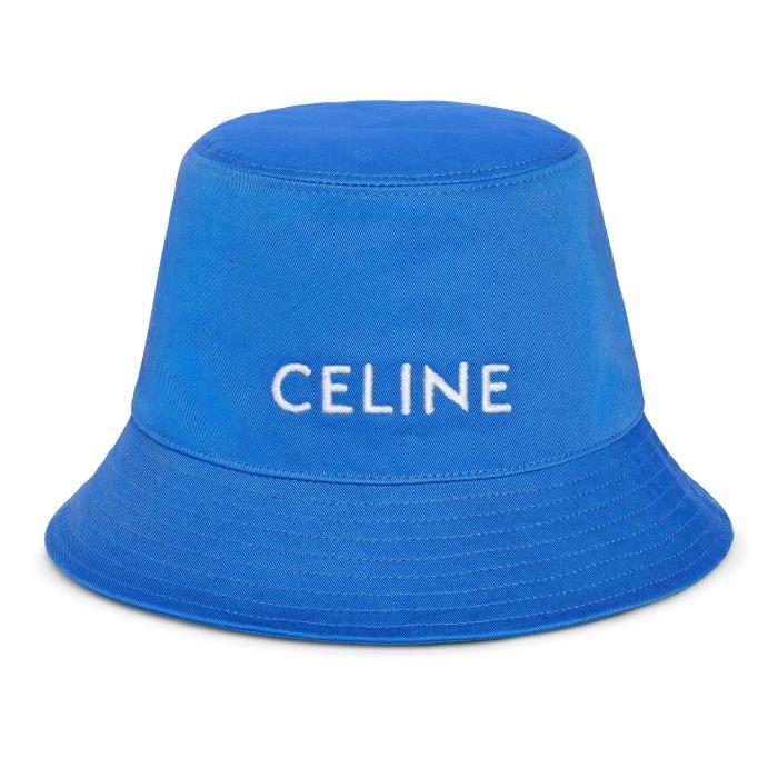 셀린느 여성 모자 셀린느 면 개버딘 버킷 햇 CEL5GSN8BLU1T1AA00이끌라셀린느
