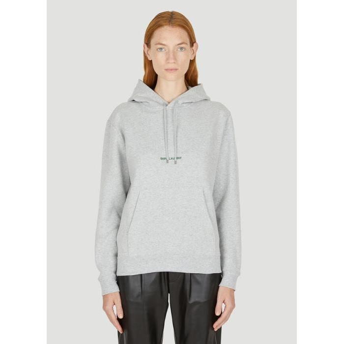 생로랑 여성 후드티후드집업 Logo Embroidered Hooded Sweatshirt 709869 Y36ZN 1476이끌라생로랑